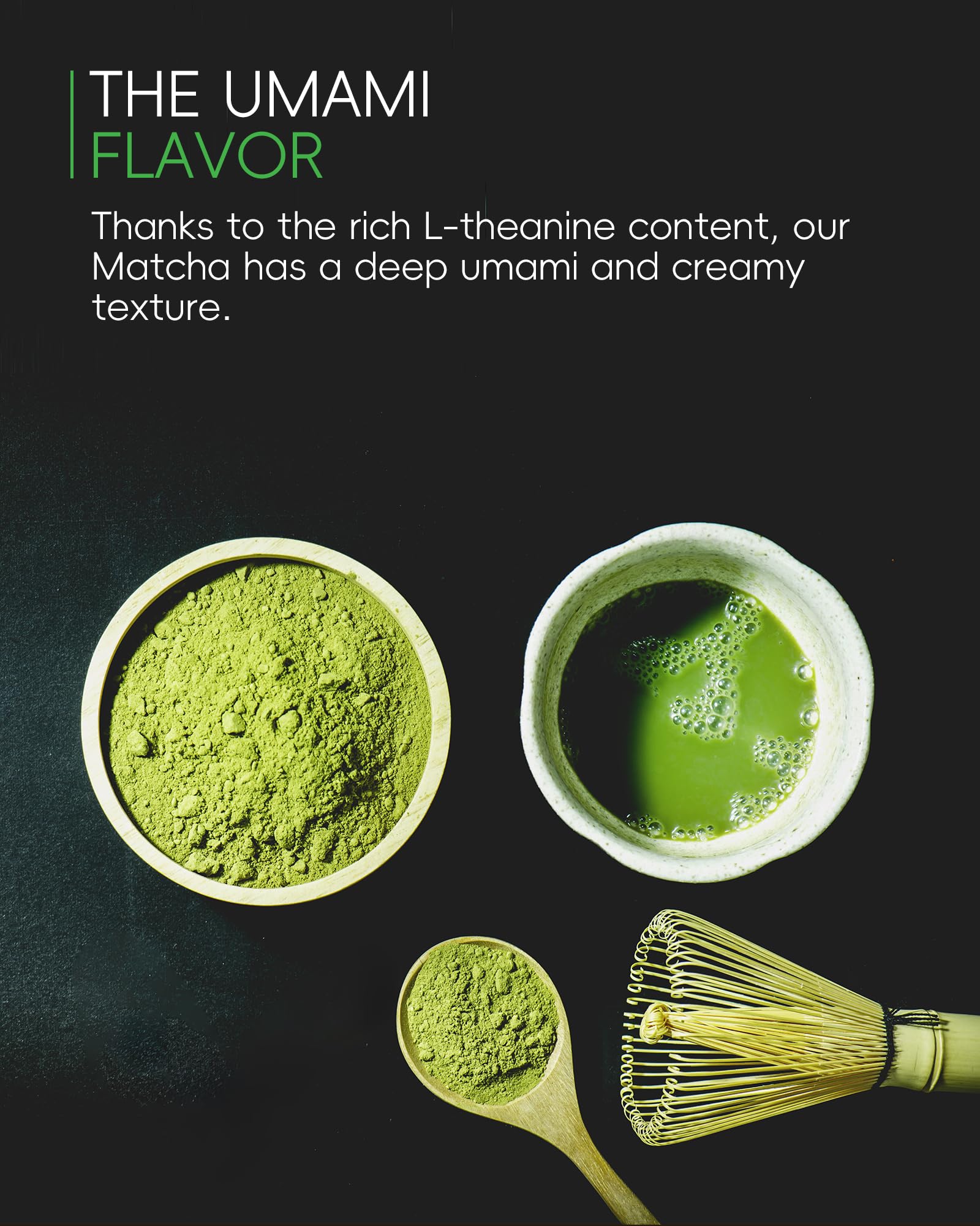 Brewnova matcha cup with steam demonstrates a balanced energy moment
