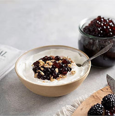 BREXONIC blueberry popping boba packaging displayed on shelf