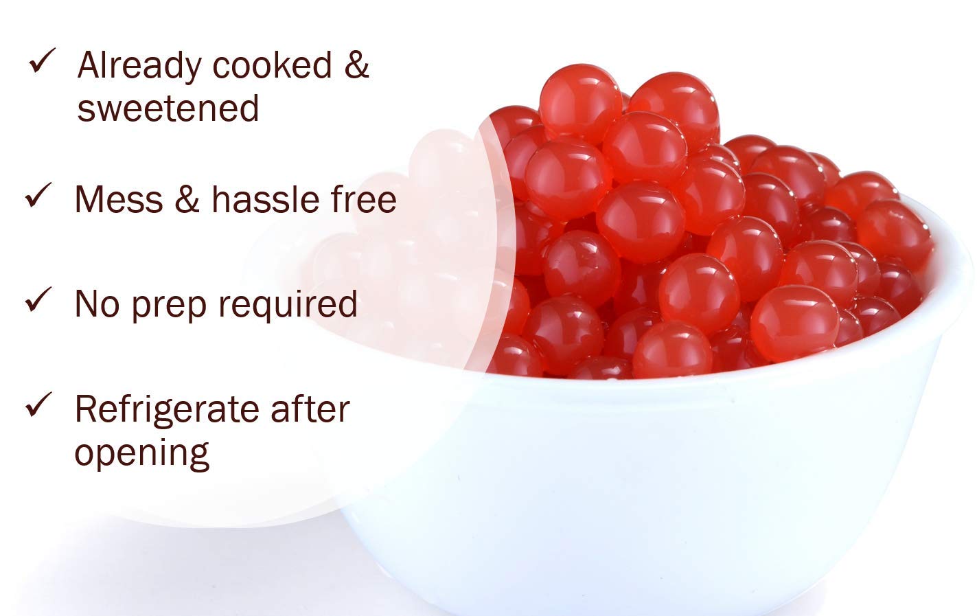 Brexonic bubble tea at home with bursting pearls for cafe-like drinks.