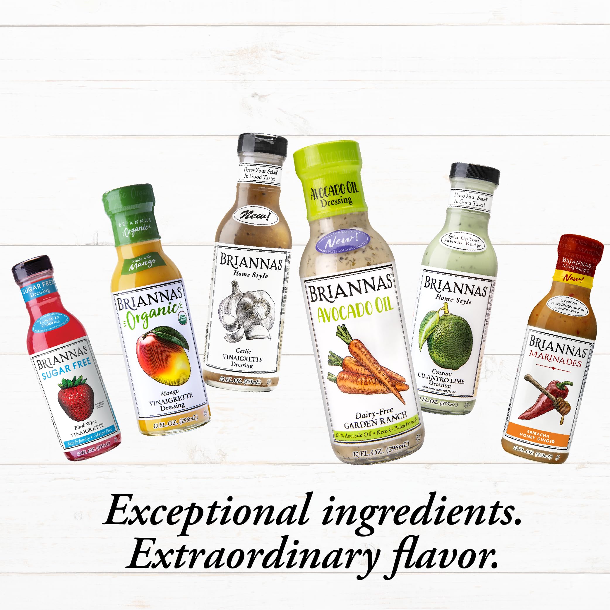 Artichokes drizzled with BRIANNAS Organic Real French Vinaigrette for flavor