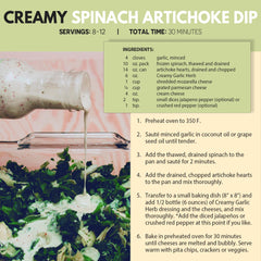 Brick House Creamy Garlic Herb Vinaigrette in a bowl shows creamy texture for dairy-free use.