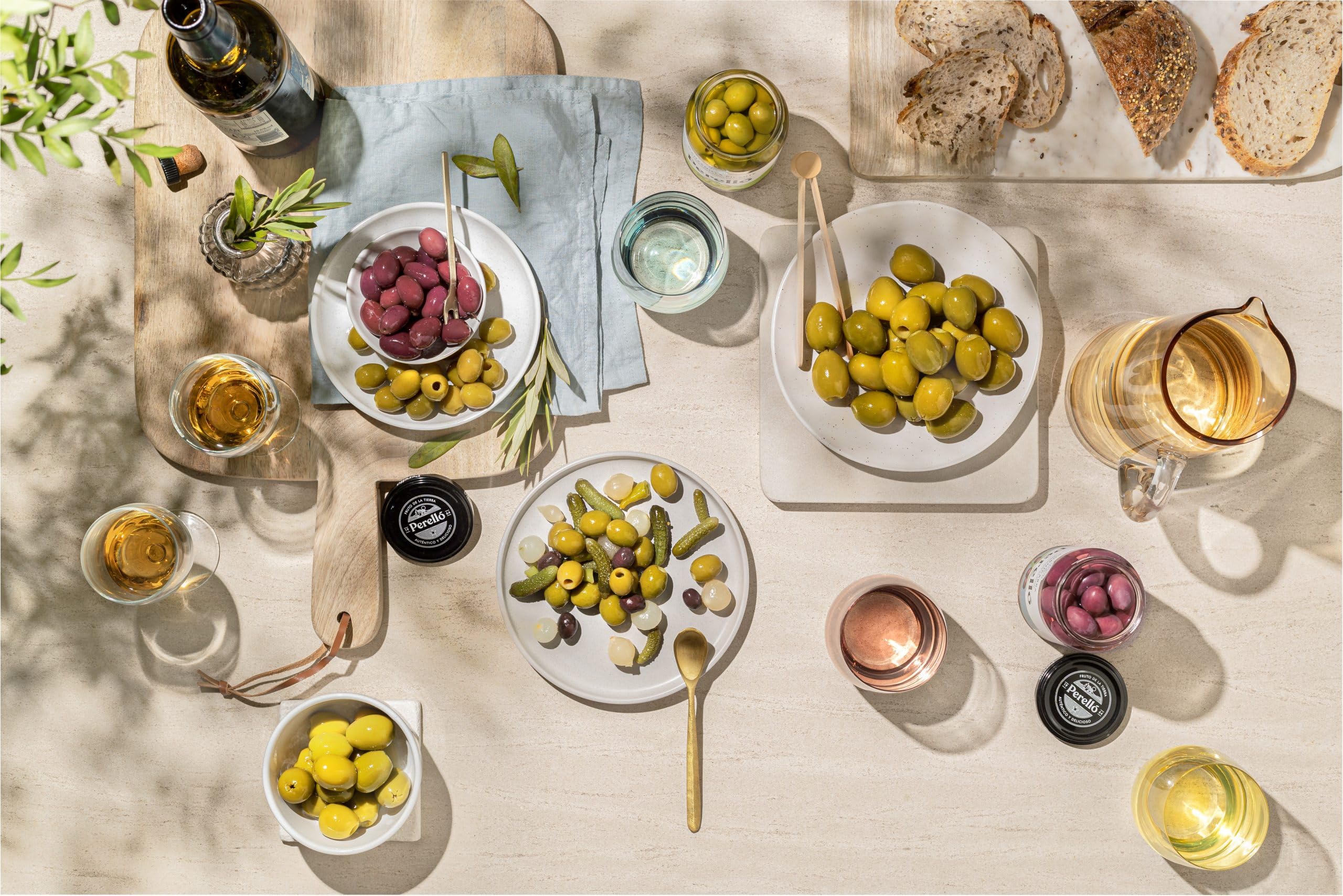 Brindisa Perello Gordal Olives 150g serving suggestions