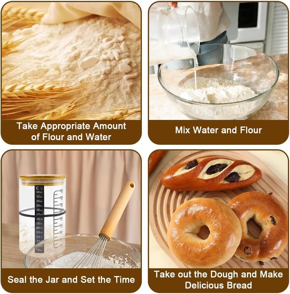 BRIRILINE Pro Sourdough thermometer helps maintain steady fermentation temperature.