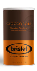Bristot Cioccobon powder in a pouch ready to mix for a cozy hot chocolate