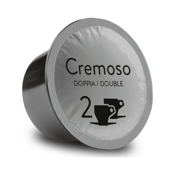 Bristot Cremoso packshot: convenient capsules for a smooth morning espresso.