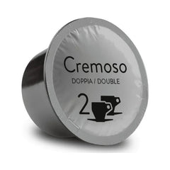 Bristot Cremoso packshot: convenient capsules for a smooth morning espresso.
