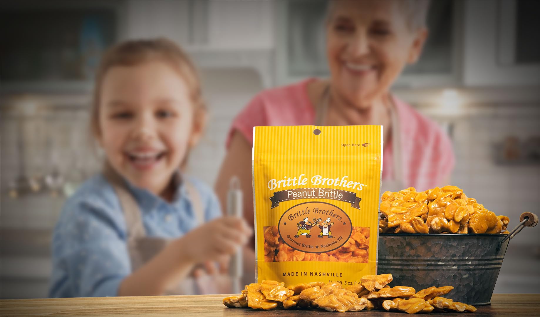Brittle Brothers small business packaging signals care