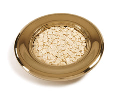 Close-up of textured gluten-free crust from Broadman communion bread