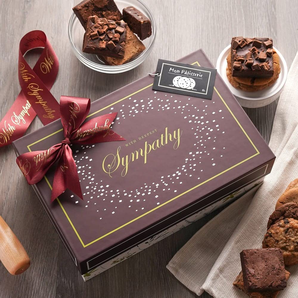 Broadway Basketeers 22-piece sympathy treats ready for gatherings