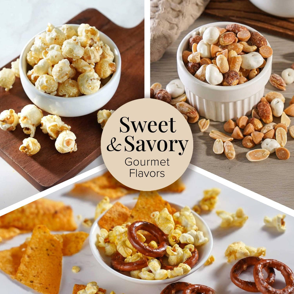 Broadway Basketeers Birthday Gift Tower cookie selection invites joyful tasting with friends.