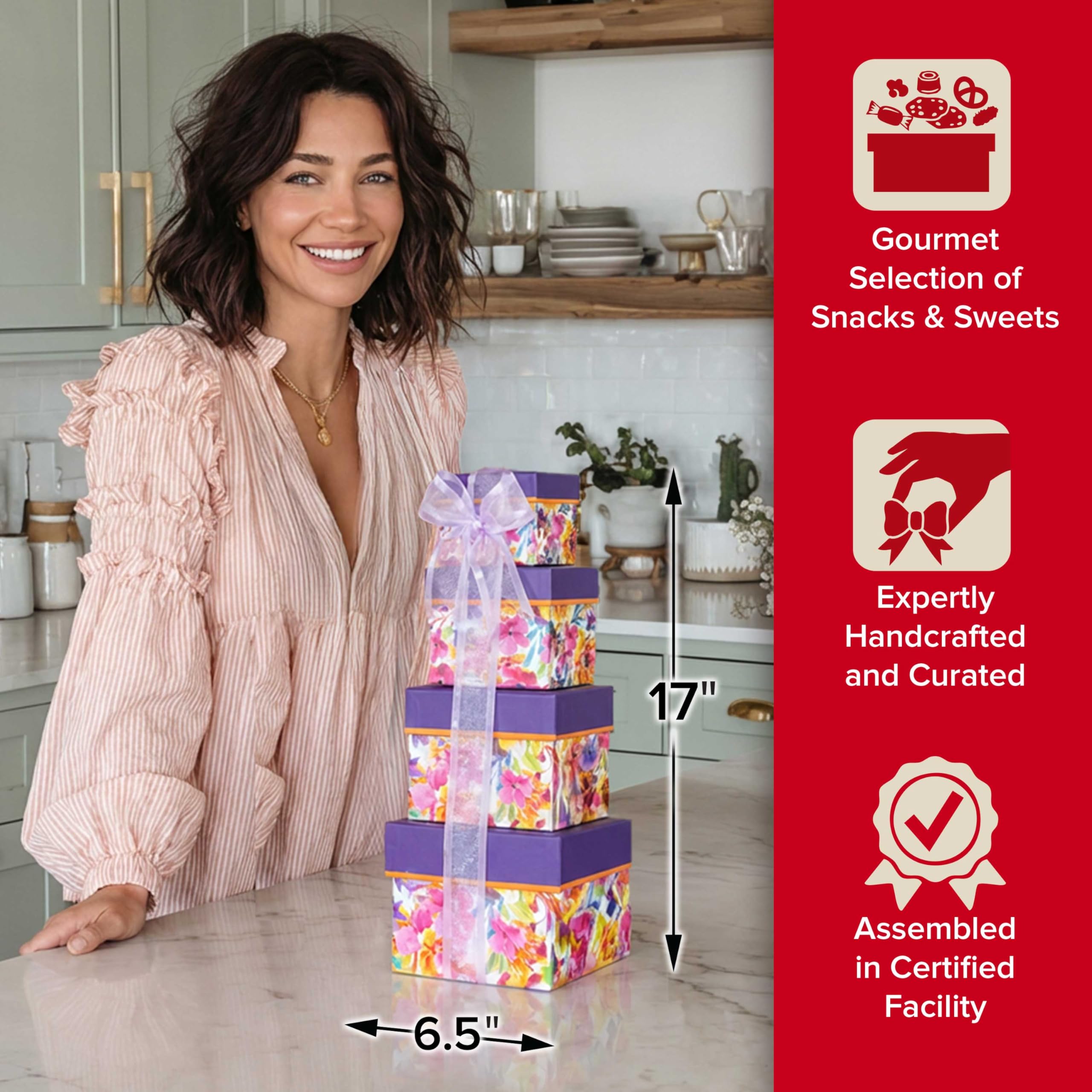 Broadway Basketeers cookie and popcorn selection satisfies both sweet and savory cravings.
