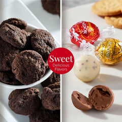 Broadway Basketeers Get Well Gift Basket Tower chocolates selection for mood lift
