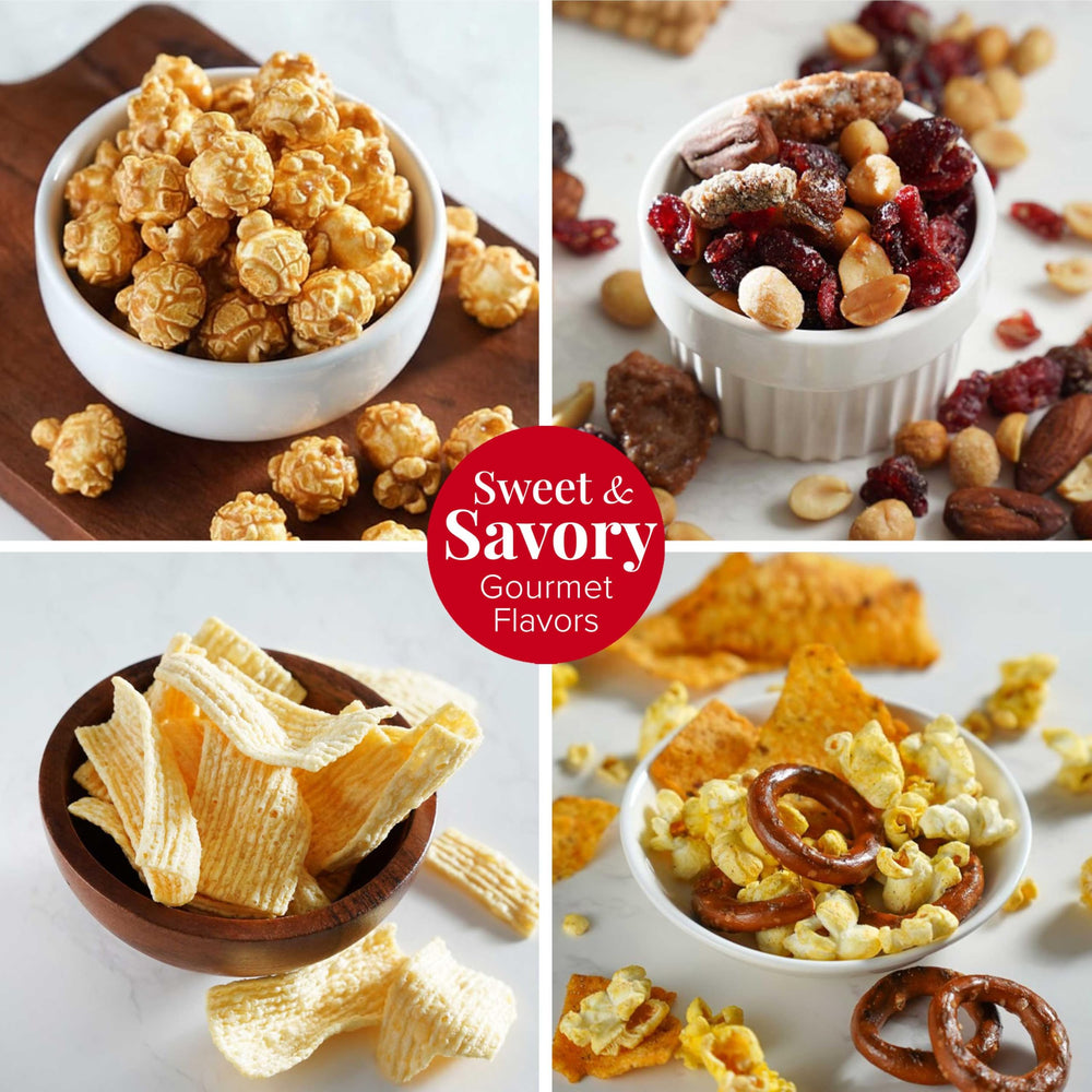 Get well gifting with Broadway Basketeers gourmet snacks.