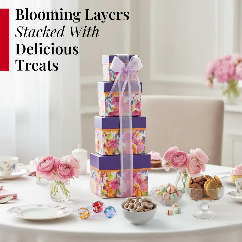 Broadway Basketeers hand-tied bow adds elegant finishing touch to a thoughtful gift.