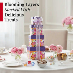 Broadway Basketeers hand-tied bow adds elegant finishing touch to a thoughtful gift.