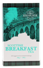 Brodies Scottish Breakfast Tea box with 25 sachets for a quick morning brew.