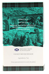 Brodies Scottish Breakfast Tea envelope tagging packaging for freshness and easy storage.