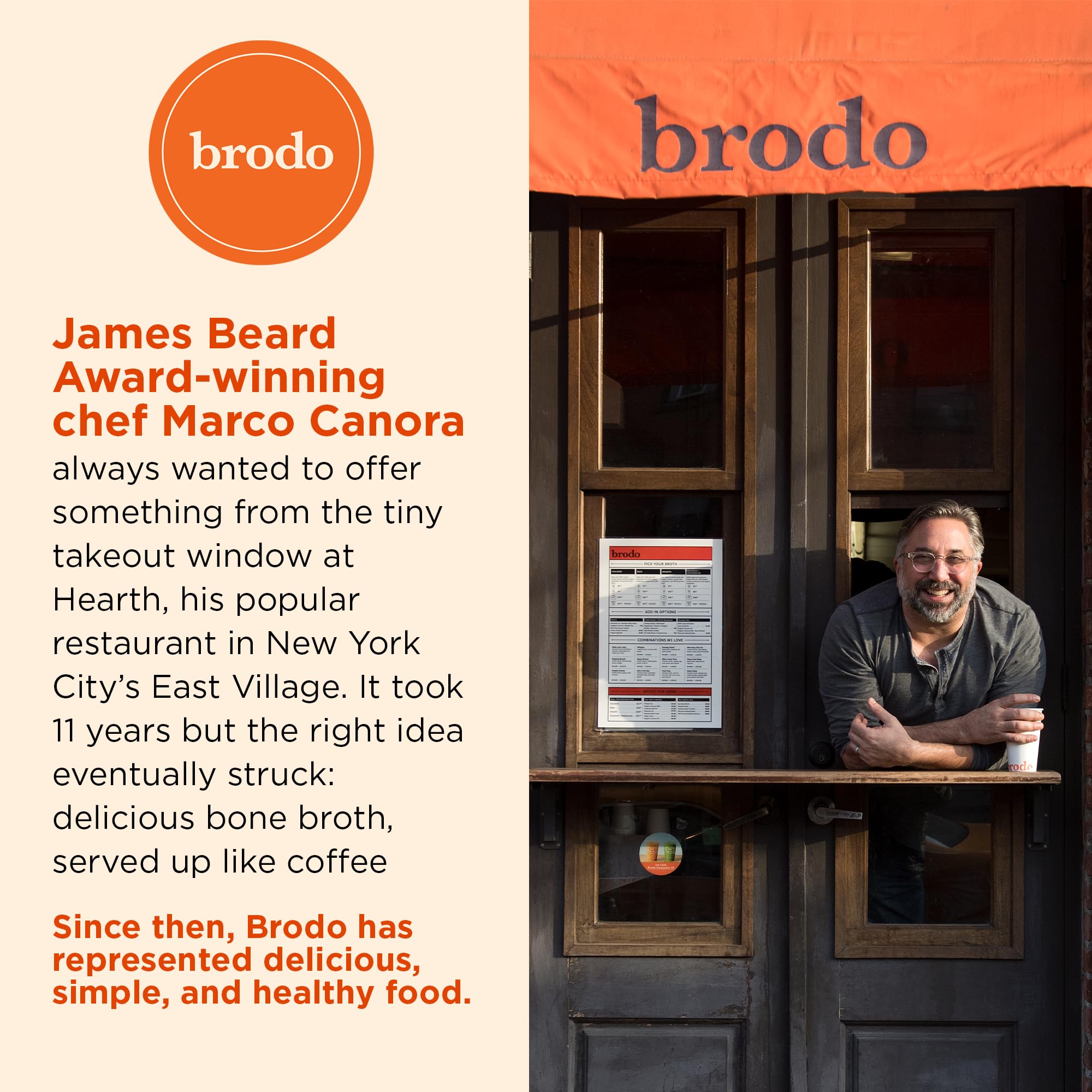 Brodo heat-and-serve pouch ready for quick broth in minutes.
