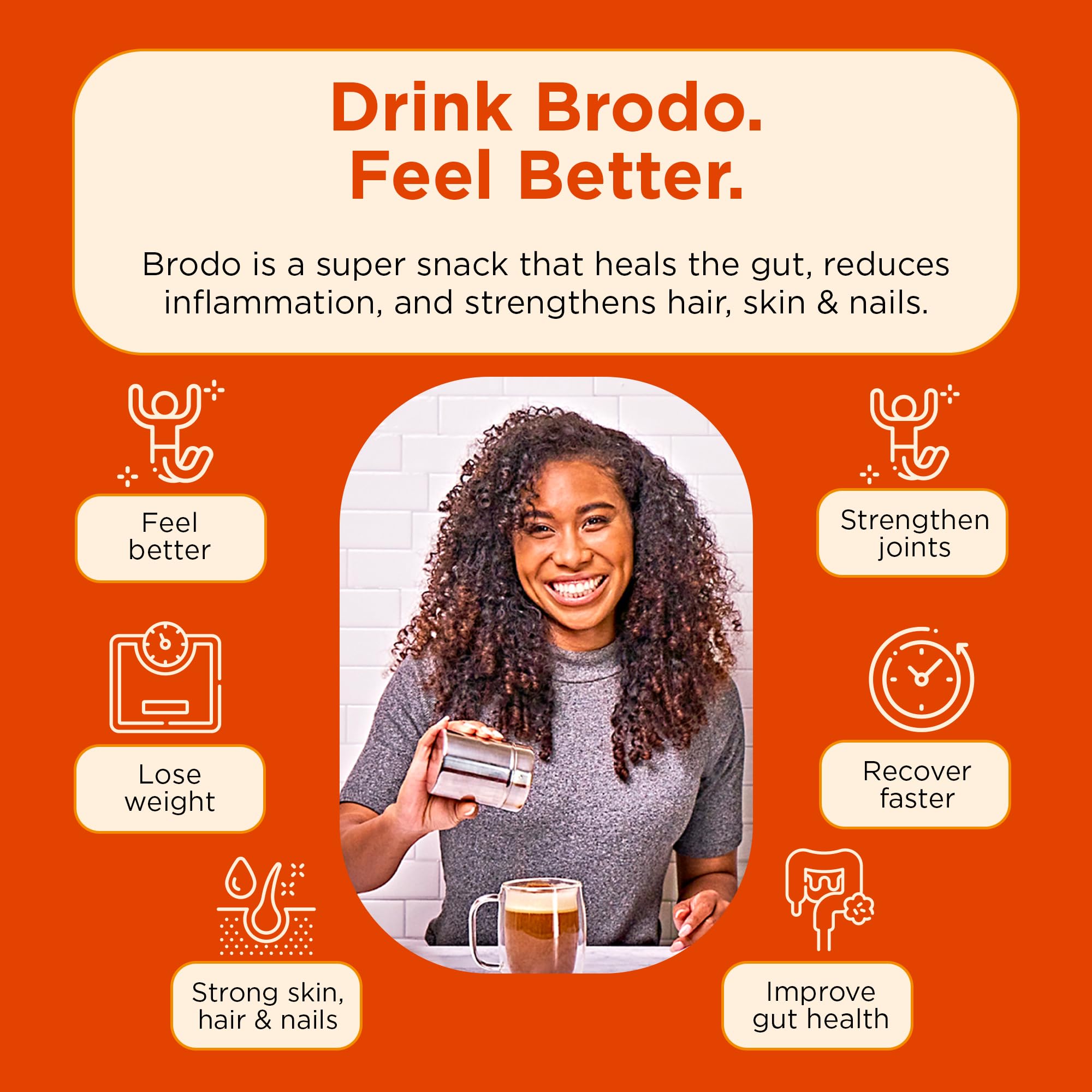 Brodo deeply rooted broth pouch with earthy simmered goodness