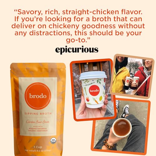 Brodo spicy Nonna pouch featuring bold flavor