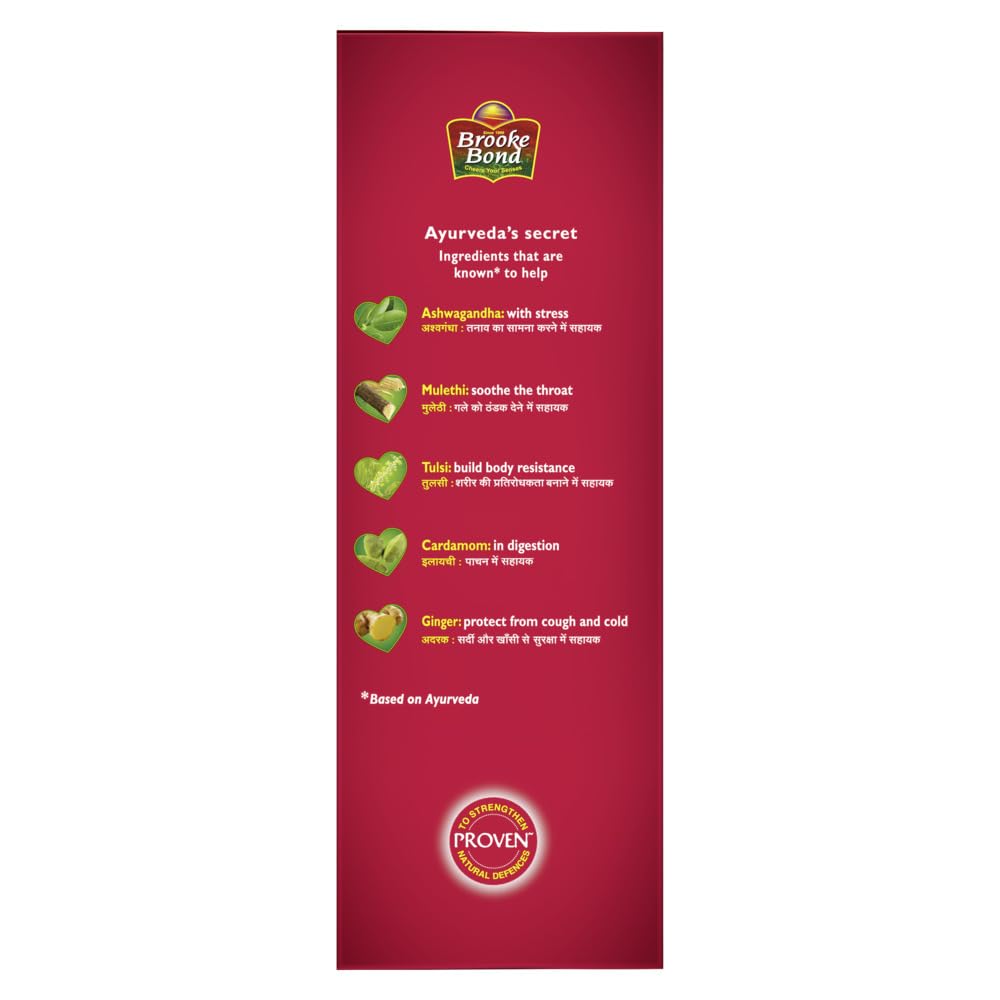 Brooke Bond Red Label Natural Care ashwagandha roots in view