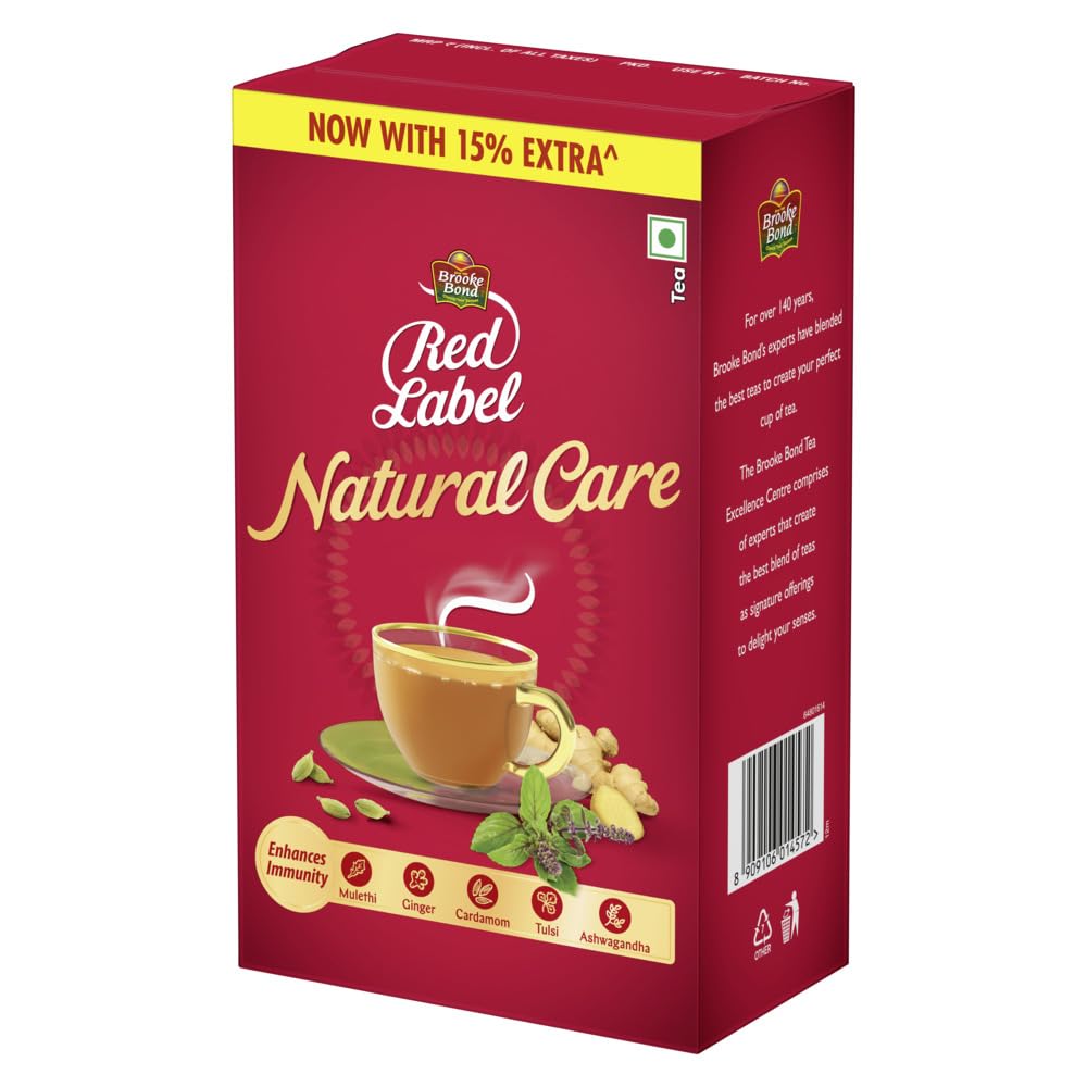 Brooke Bond Red Label Natural Care cardamom pods for fragrant flavor
