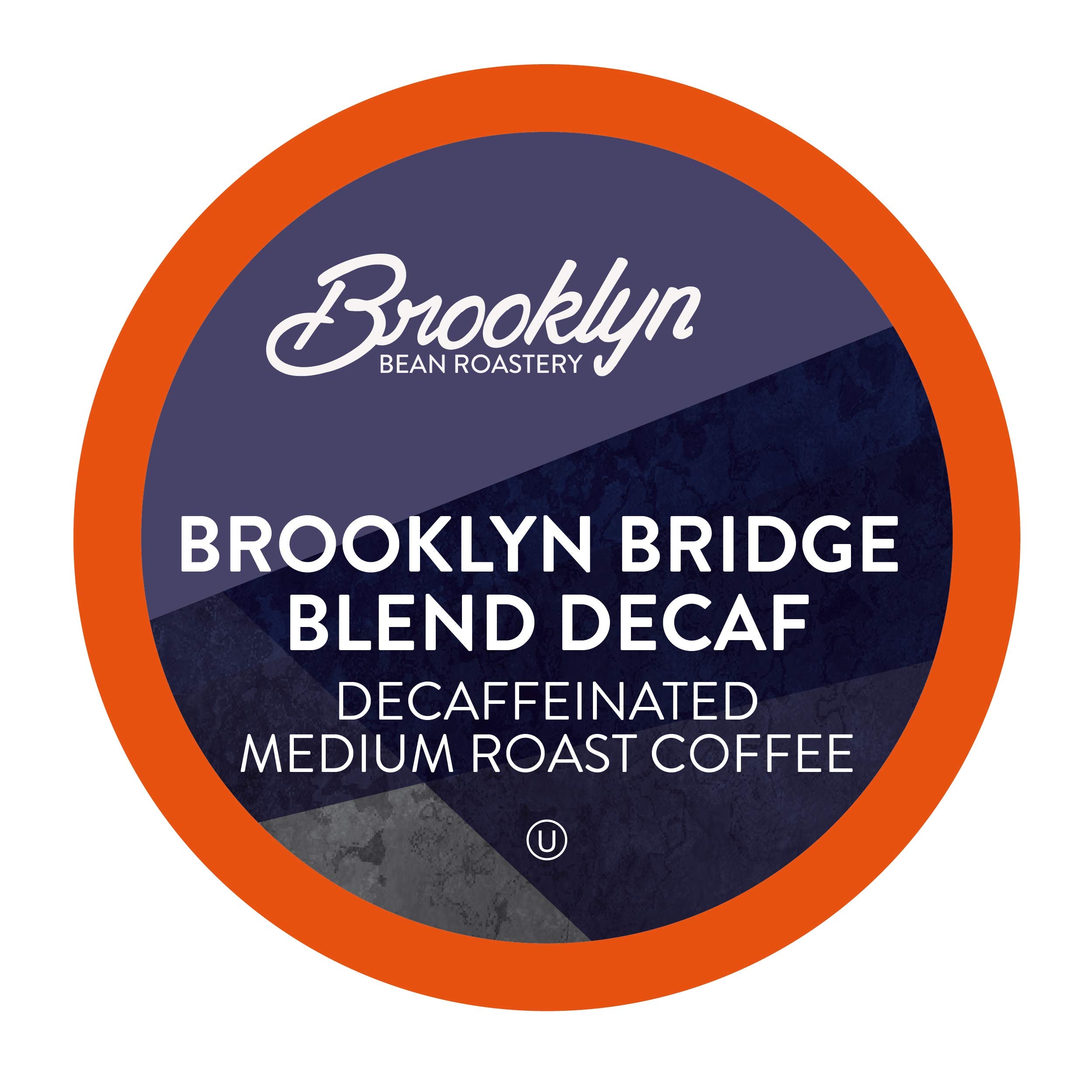 Brooklyn Beans Brooklyn Bridge Decaf Pods pack with bold caffeine-free flavor.