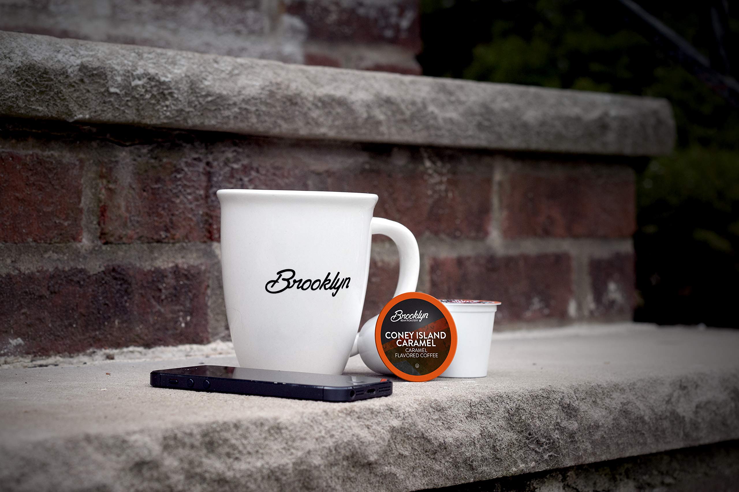 Morning ritual with Brooklyn Beans Coney Island Caramel for a sweet start.