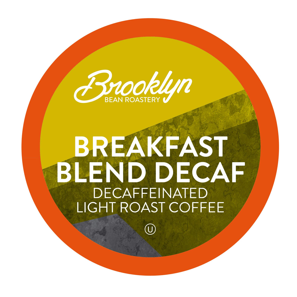 Brooklyn Beans Decaf Breakfast Blend pods box for a gentle start to your day.