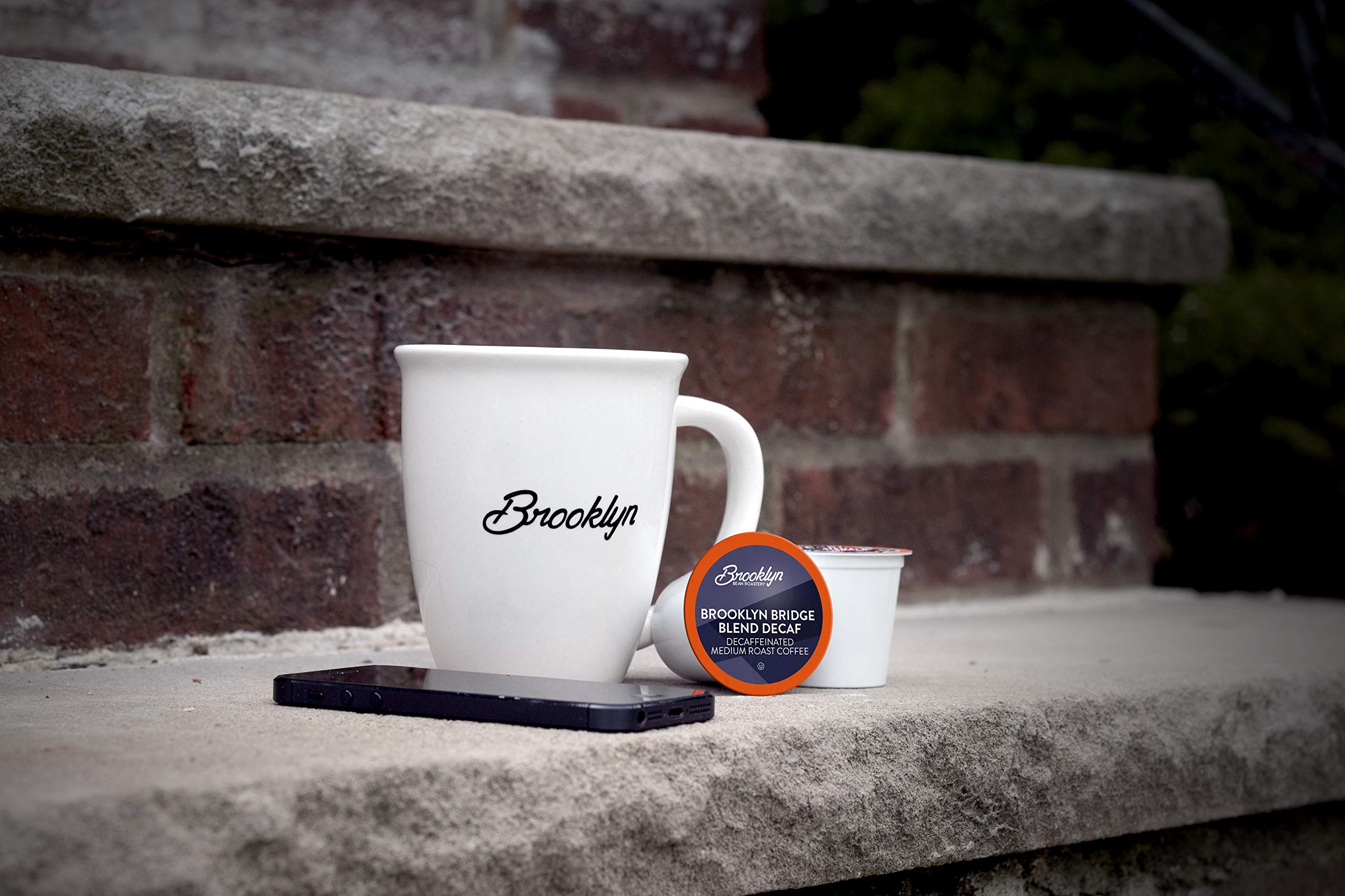 Brooklyn Beans Keurig-compatible pods designed for easy home brewing.