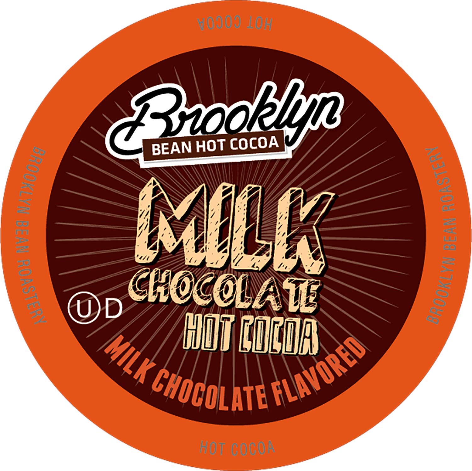 Brooklyn Beans Milk Chocolate Hot Cocoa Pods pack for easy, everyday indulgence