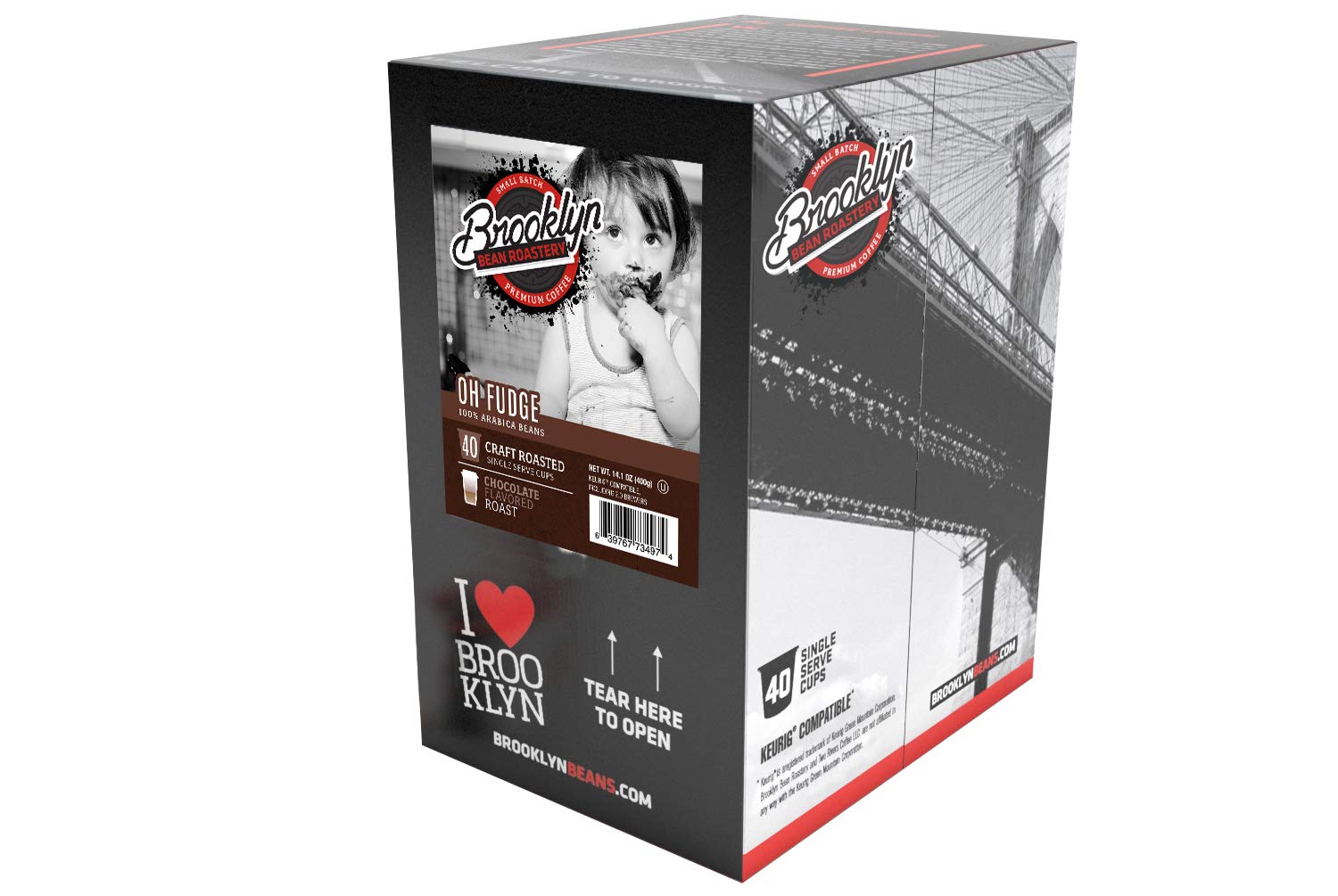 Brooklyn Beans Oh Fudge, dessert-inspired chocolate coffee in a convenient pod.