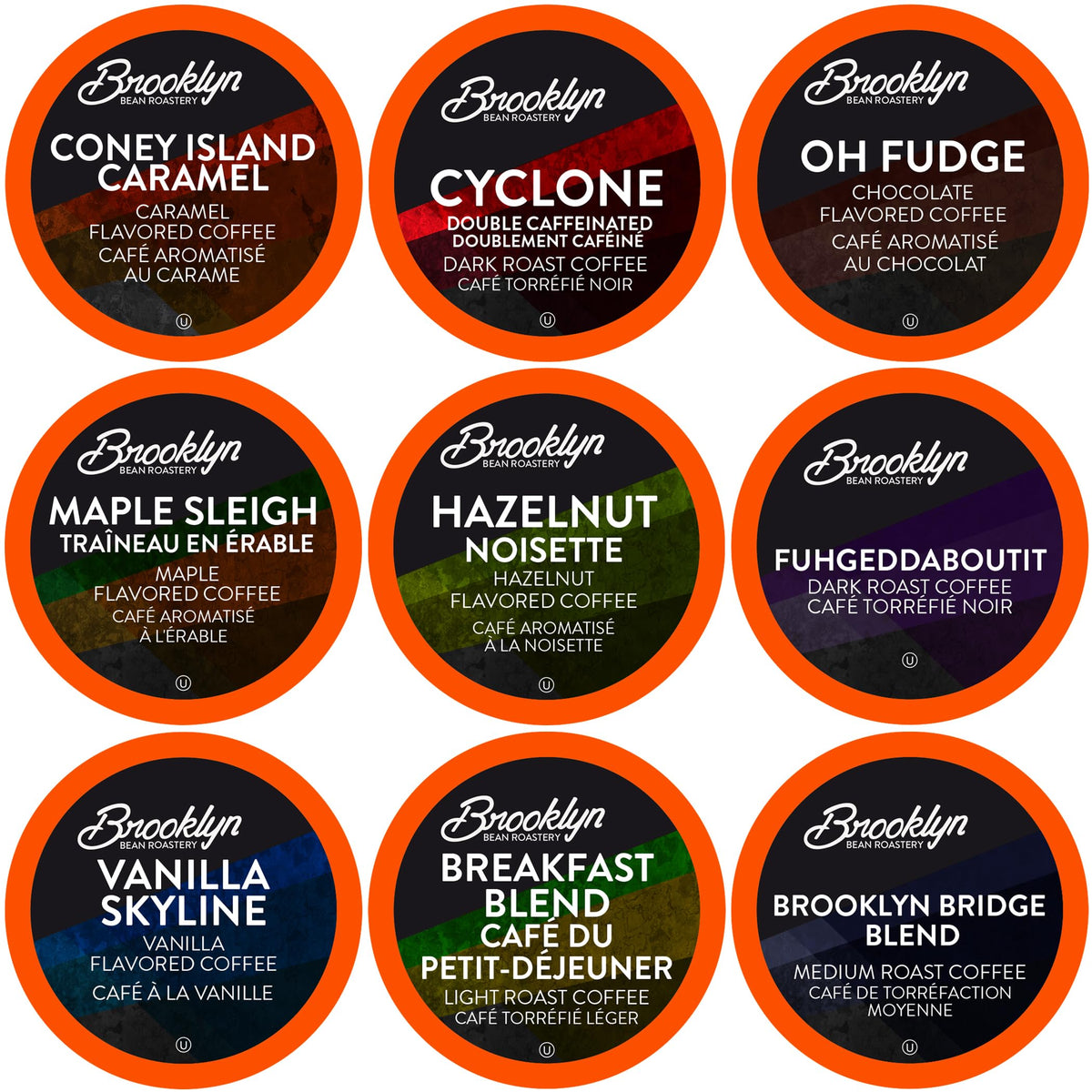 Brooklyn Beans assorted-coffee-pods variety pack for Keurig 2.0, ideal for flavor exploration.