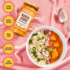 Brooklyn Delhi Turmeric Ginger Lemon spice dish showcases aroma and color.