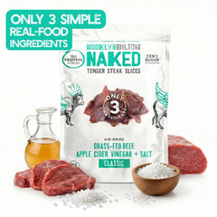 Brooklyn Naked Tender Slices Whole30 Keto Paleo badge visible on packaging.