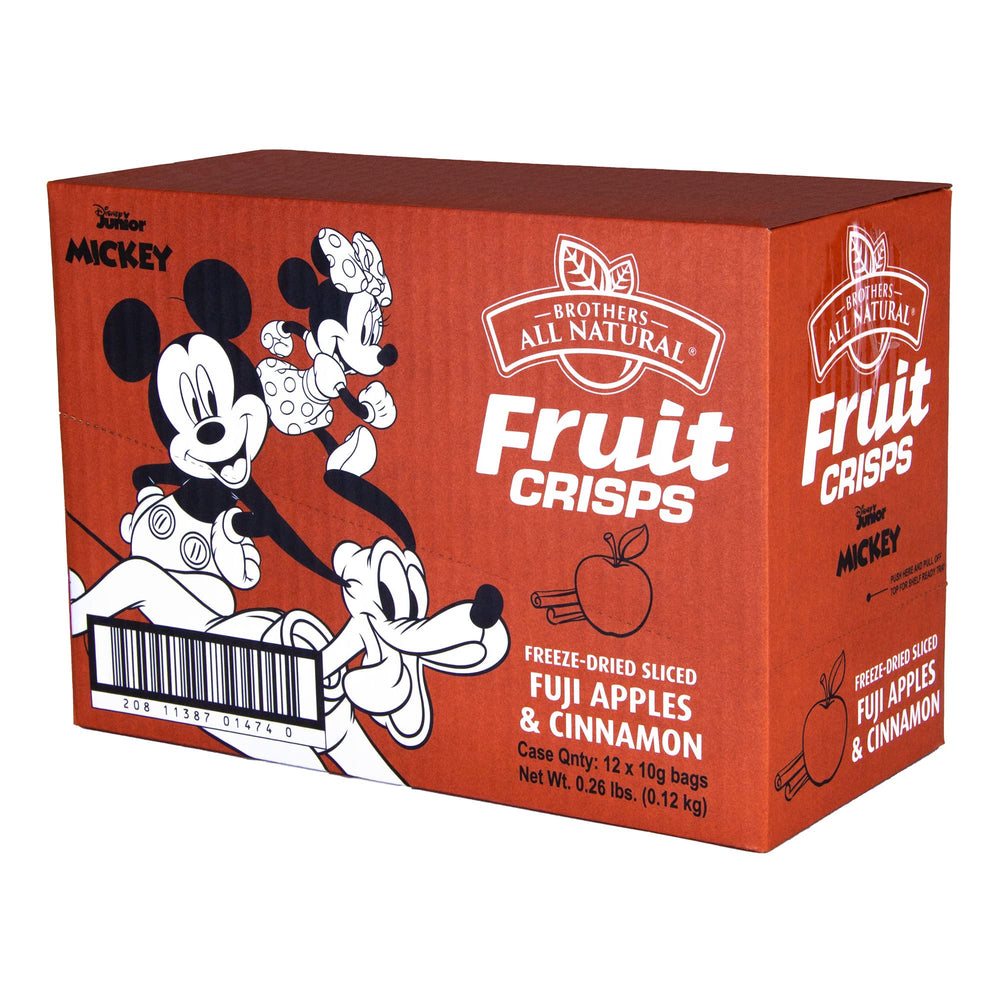Brothers All Natural Disney Fuji Apple Cinnamon crisps ingredients are 100% fruit, no additives