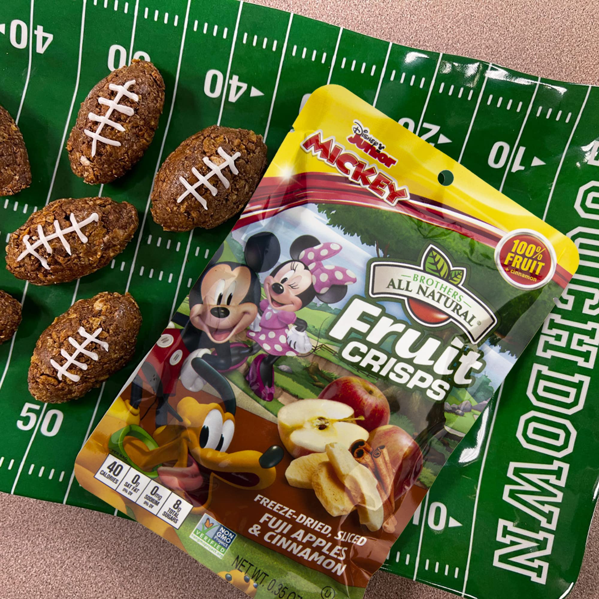 Brothers All Natural Disney lunchbox ready fruit crisps perfect for kids' snacks
