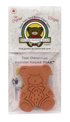 Brown Sugar Bear soaking in water softens brown sugar and baked goods.