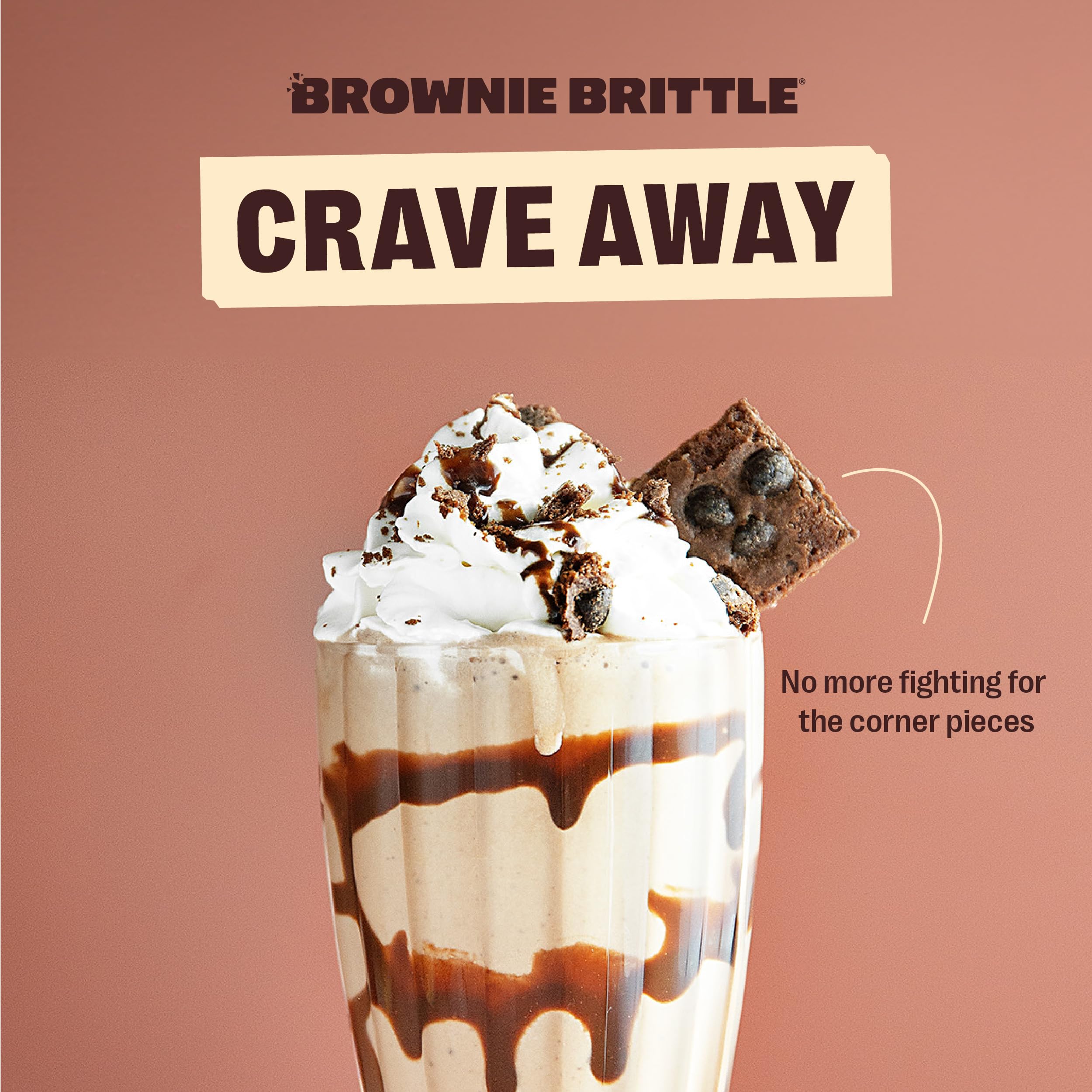 On-the-go Brownie Brittle Salted Caramel packs for busy days.