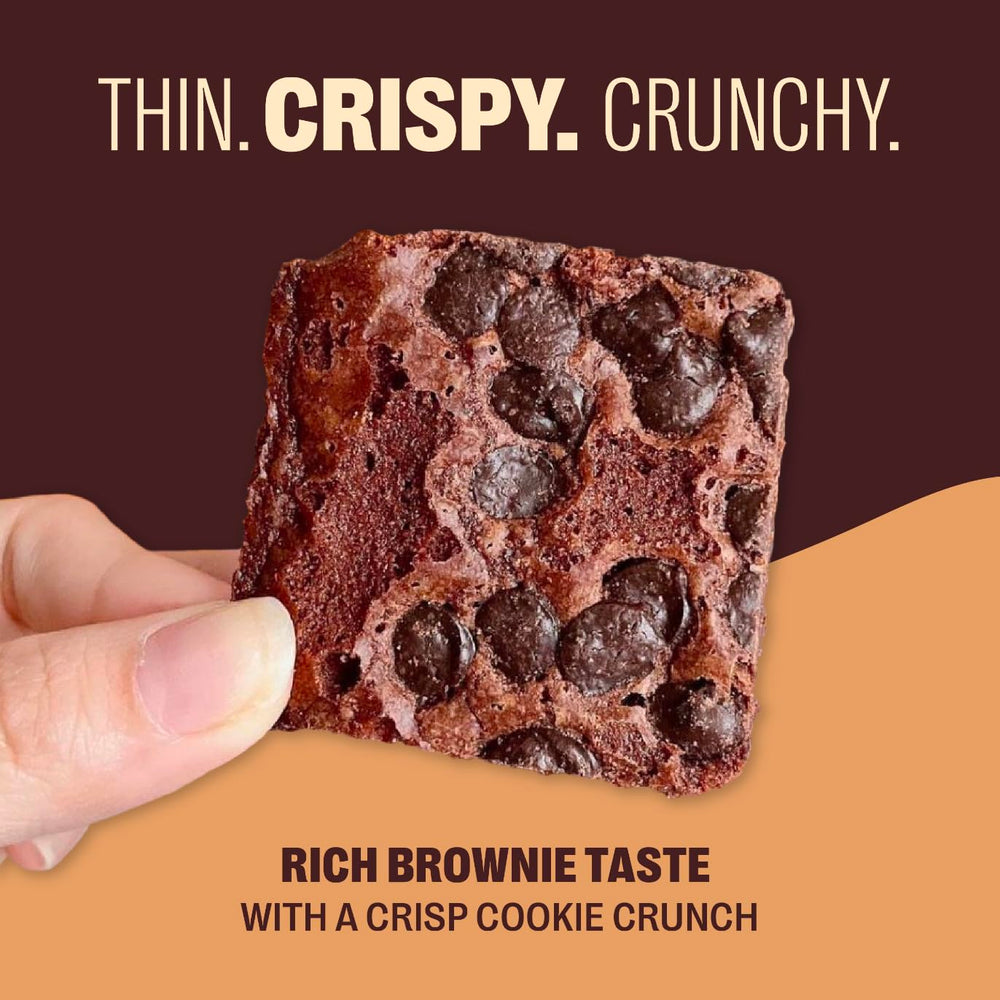Brownie Brittle Original Chocolate Chip crumbs topping ice cream