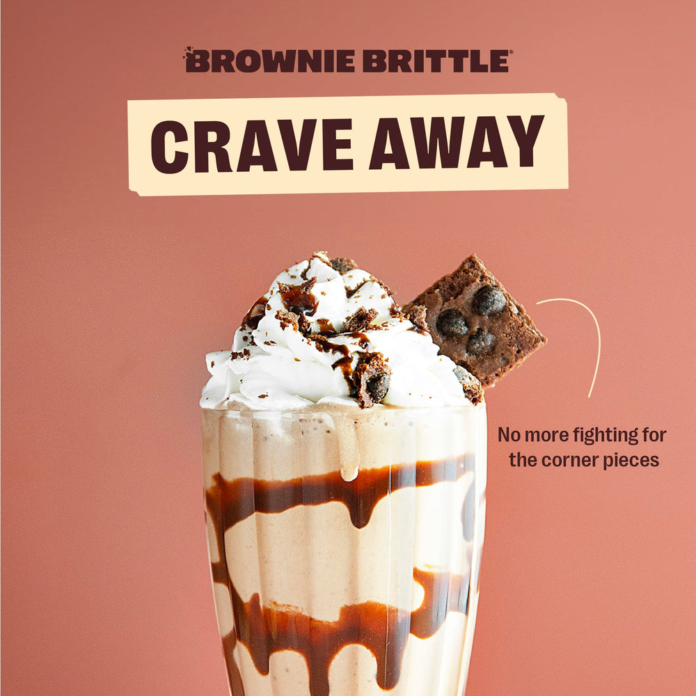 Brownie Brittle Original Chocolate Chip snack board ready for party