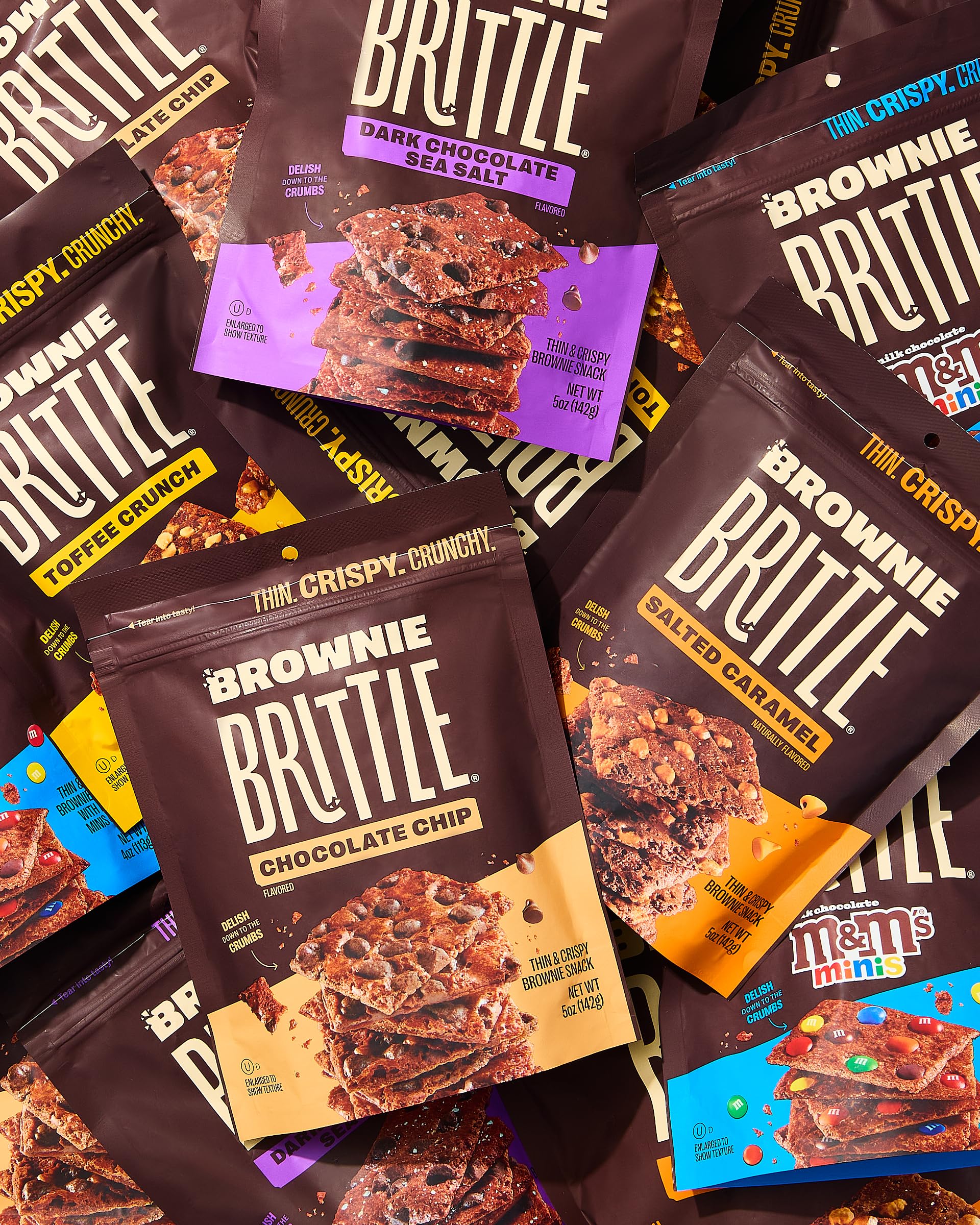 Brownie Brittle perfect party snack tray for sharing.