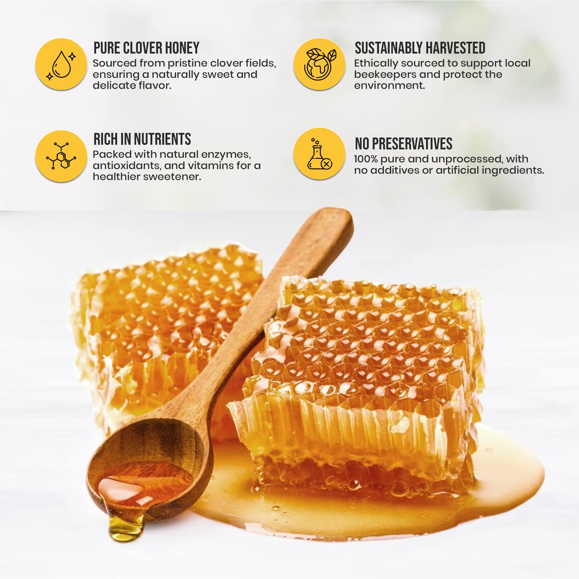 Brownings Creamed Honey tea addition enhances your cup with natural sweetness.