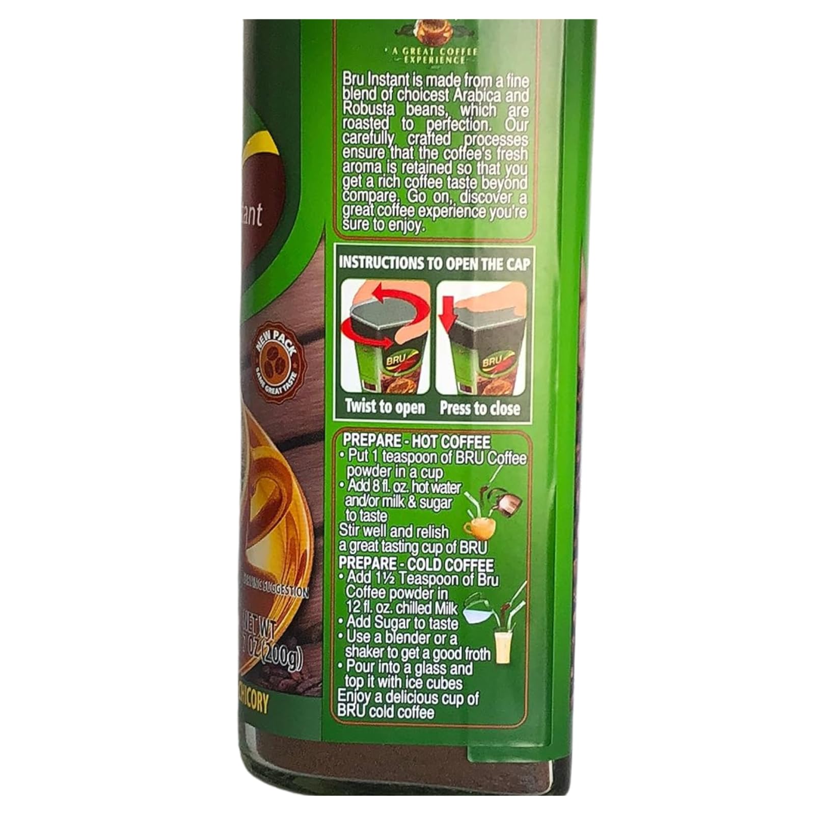 Bru chicory blend provides depth in every cup