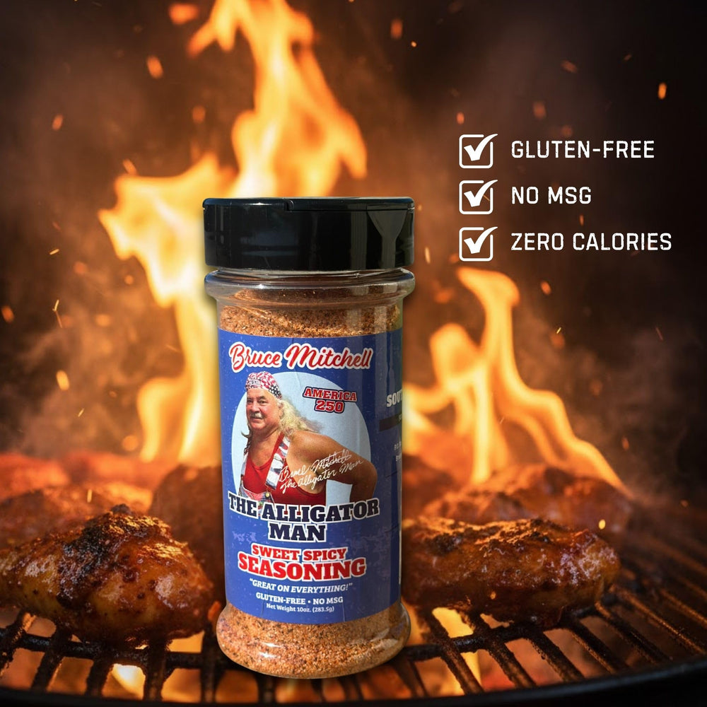 Roasted vegetables with Alligator Man Sweet Spicy Seasoning get a bold finish
