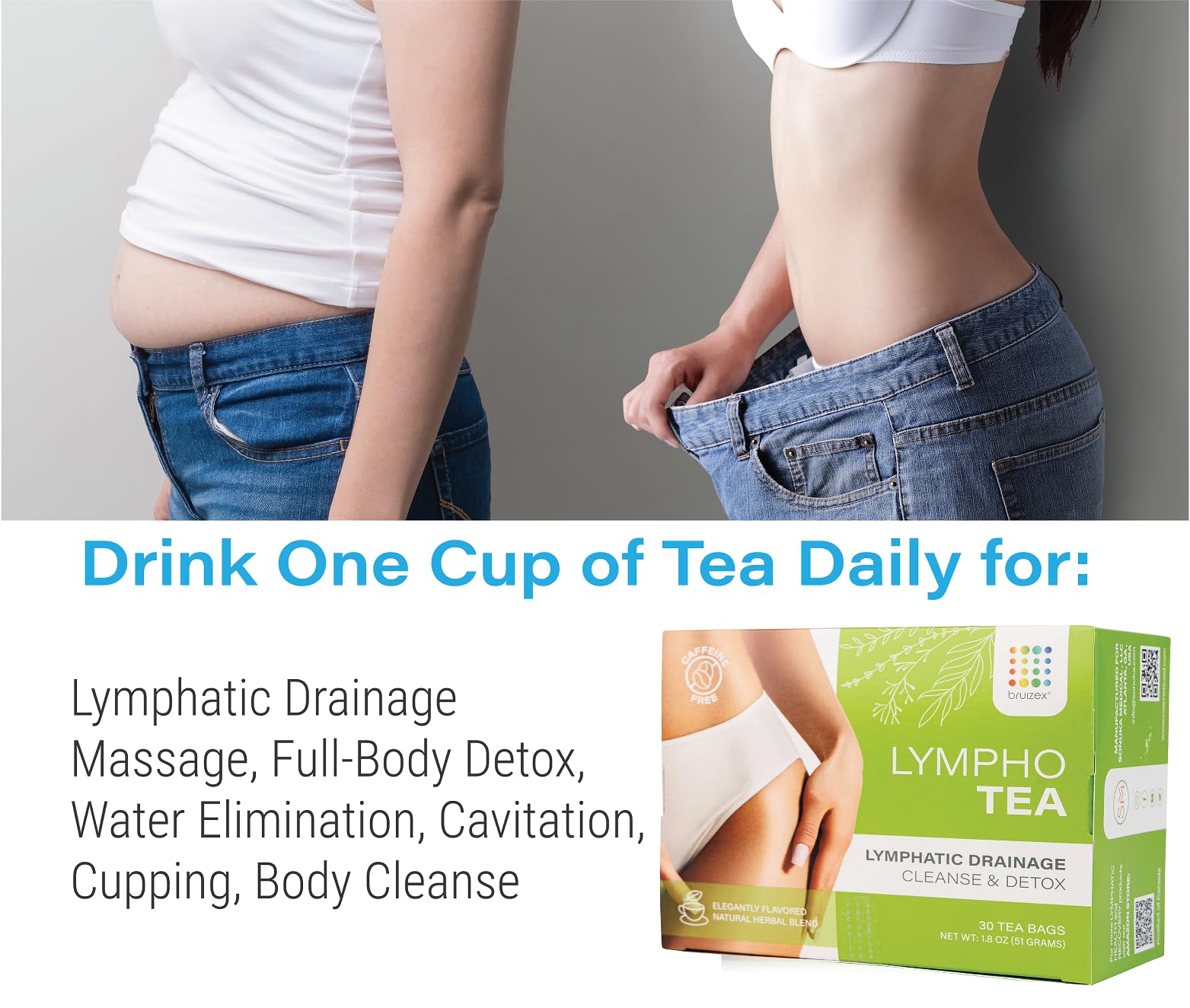 Bruizex ginger blend tea bags ready to steep for refreshing flavor
