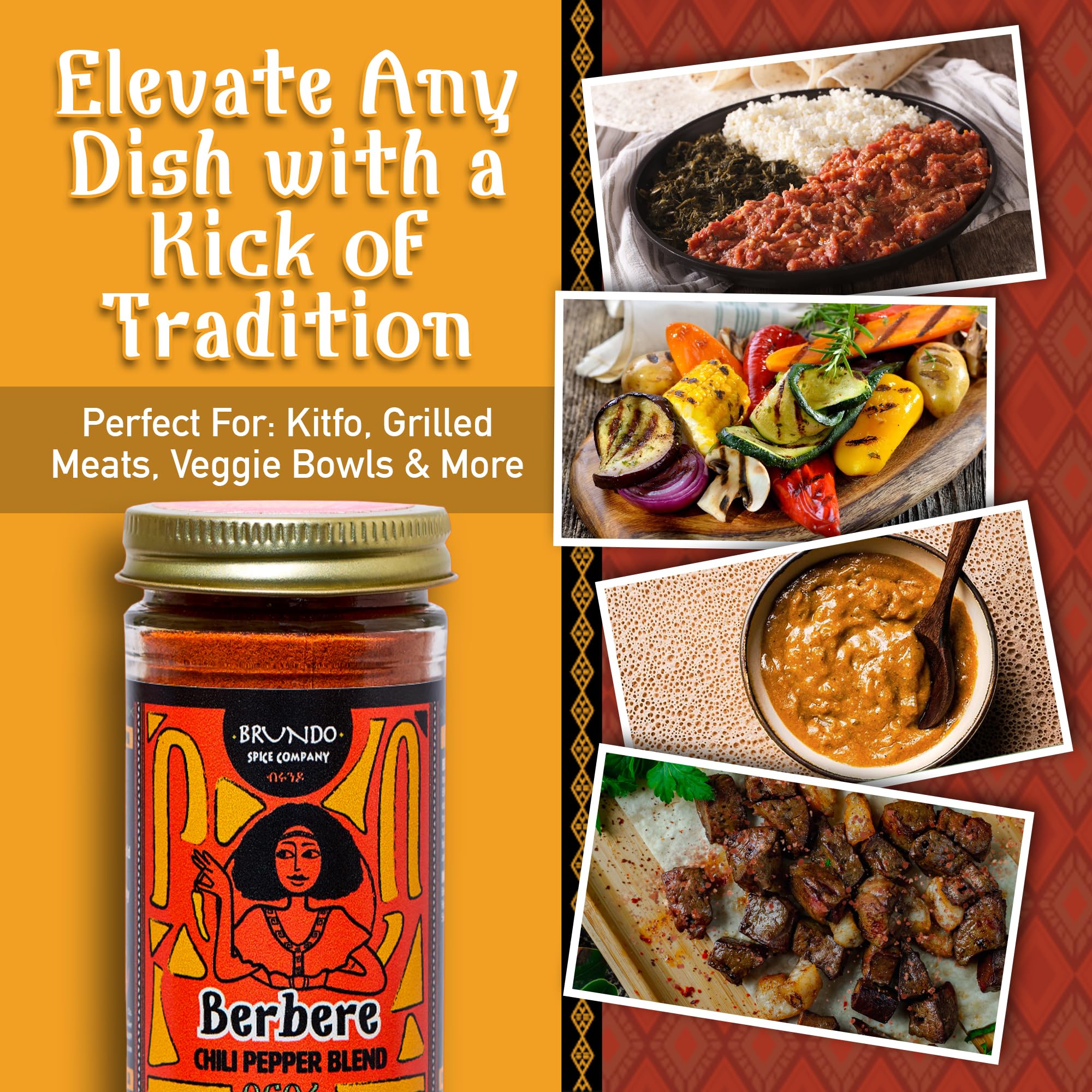 Brundo Spice Berbere blend elevates lentils with warmth.