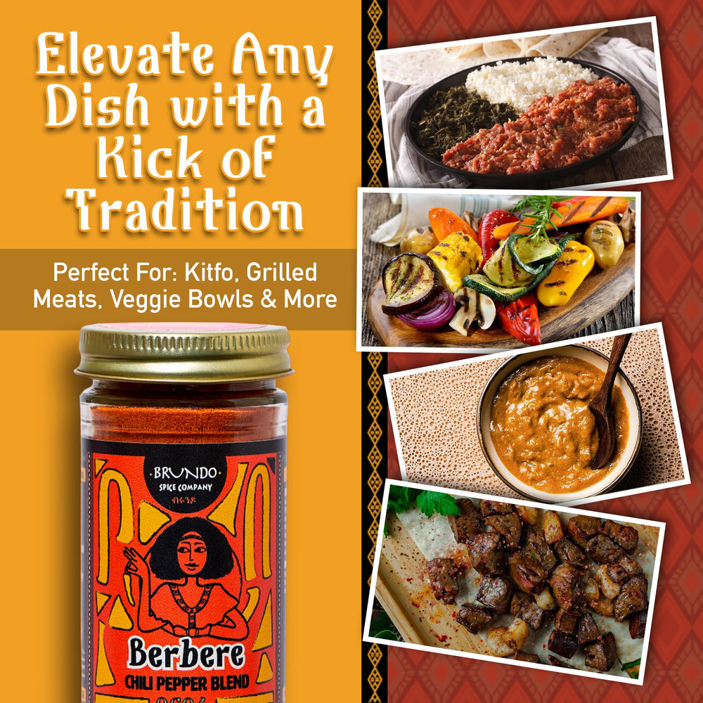 Brundo Spice Berbere blend elevates lentils with warmth.