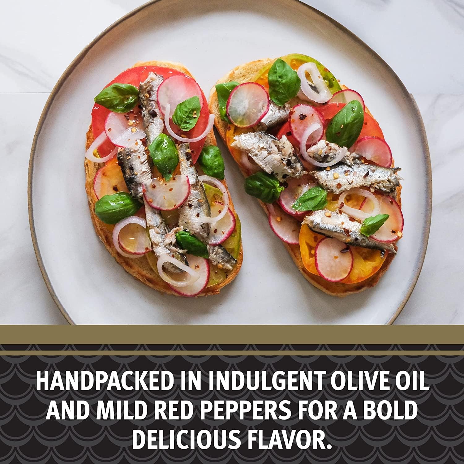 Brunswick pantry-ready sardines, ideal for quick salads or pasta