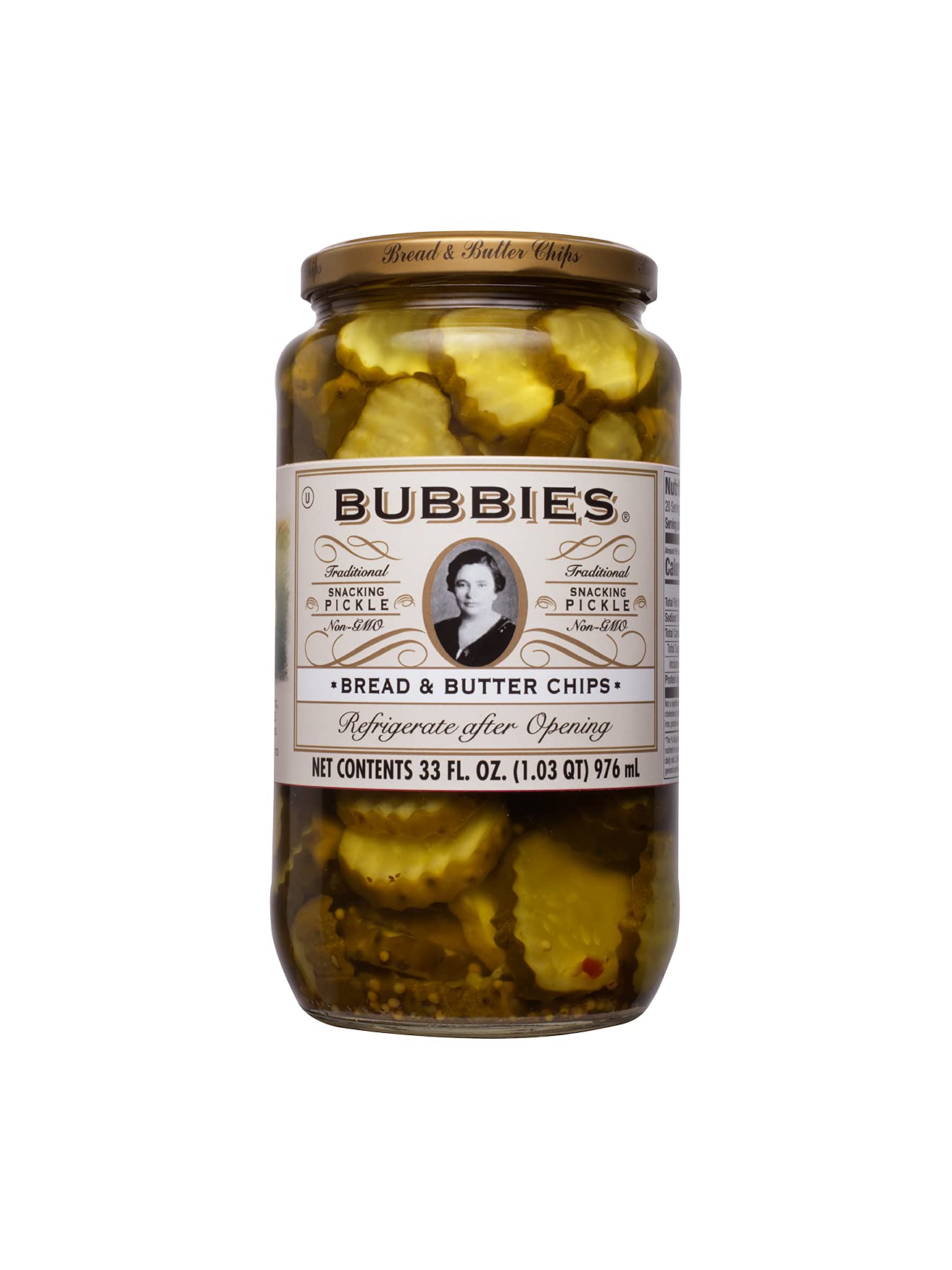 Bubbies Chips Bread and Butter close-up: savory crunch ideal for lunchboxes and dips.